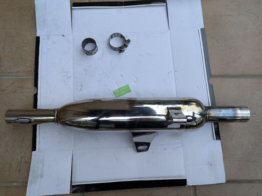 エストレヤ　POSH　トライアンフマフラー JMCA