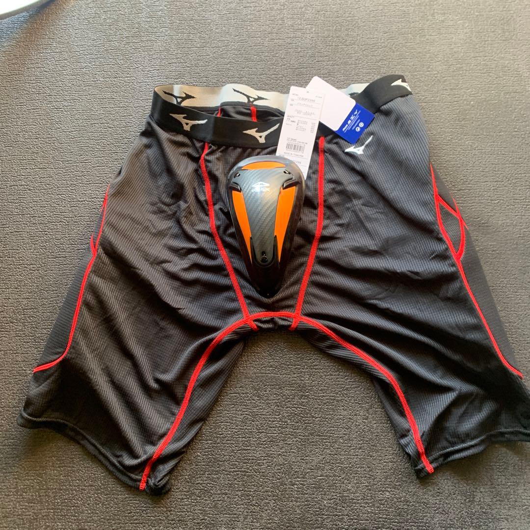 MIZUNO 野球　スライディングパンツ　と　ファールカップドクターショック