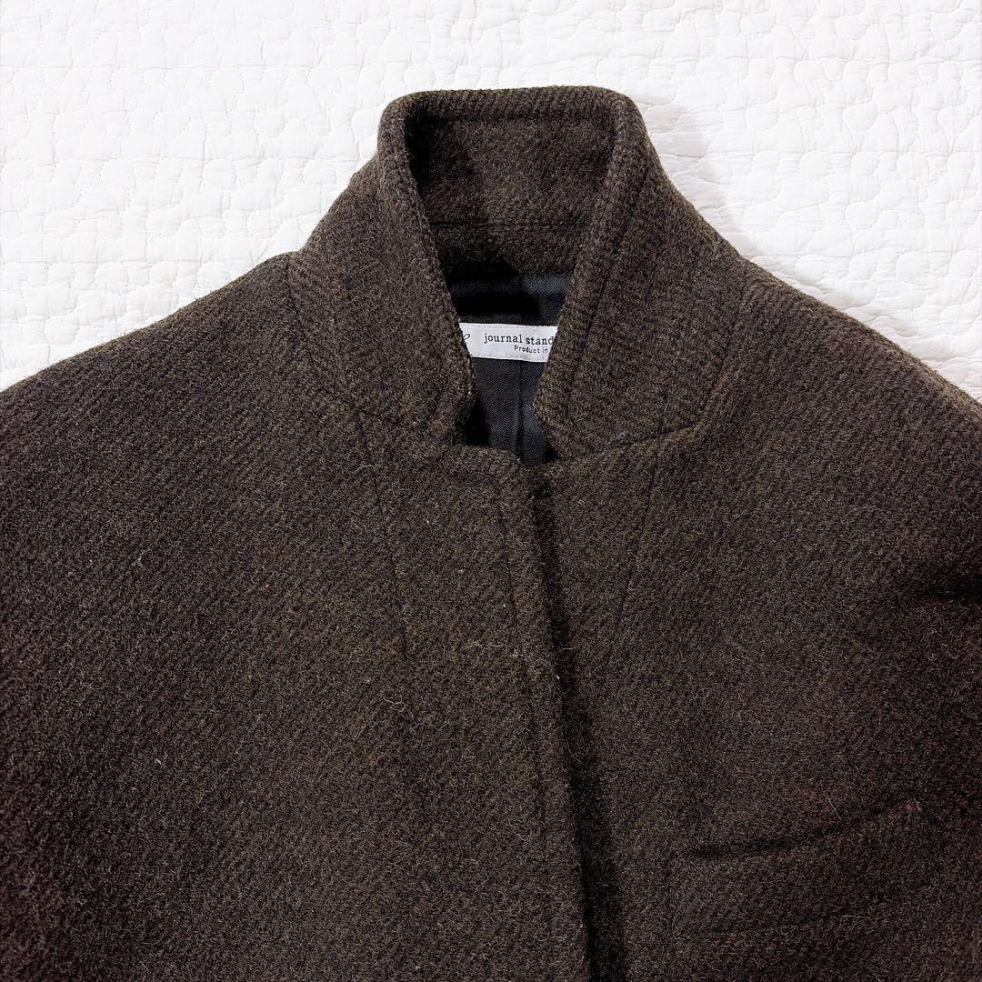 美品⚑ジャーナルスタンダードラックス チェスターコート　ウール　ブラウン
