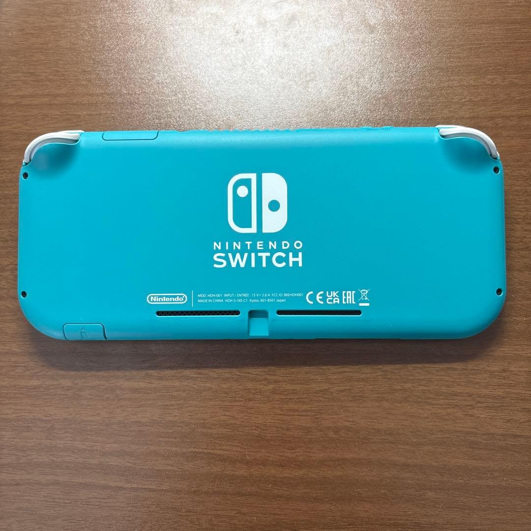 【動作確認済】Switch lite ターコイズブルー