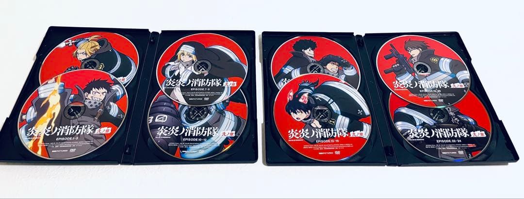 炎炎ノ消防隊　弐ノ章 FIRE ROFRSE SEASON２　DVD 全巻セット
