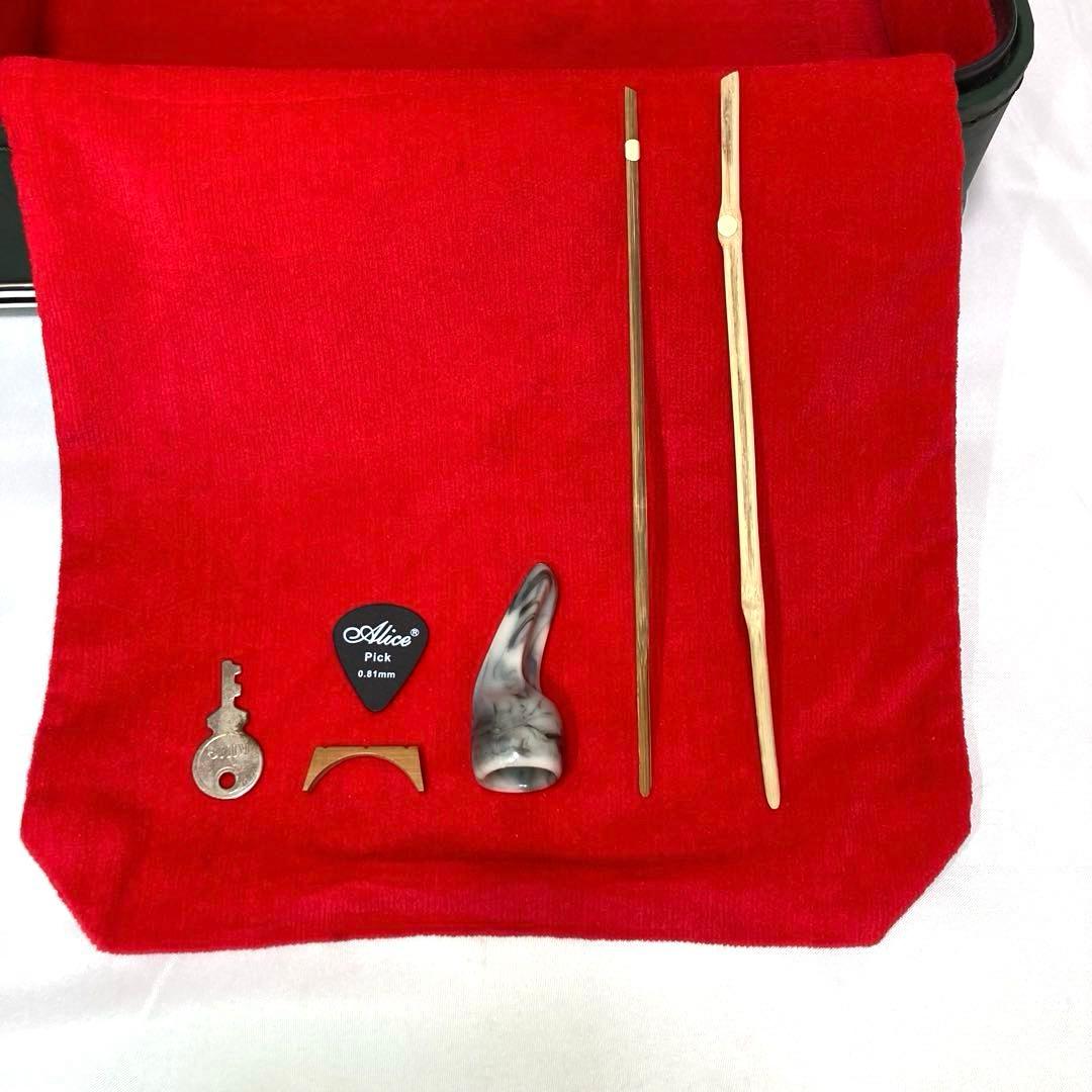 三線 沖縄 本蛇革 蛇革 蛇皮 ハードケース 付属品 和楽器 初心者 中級者