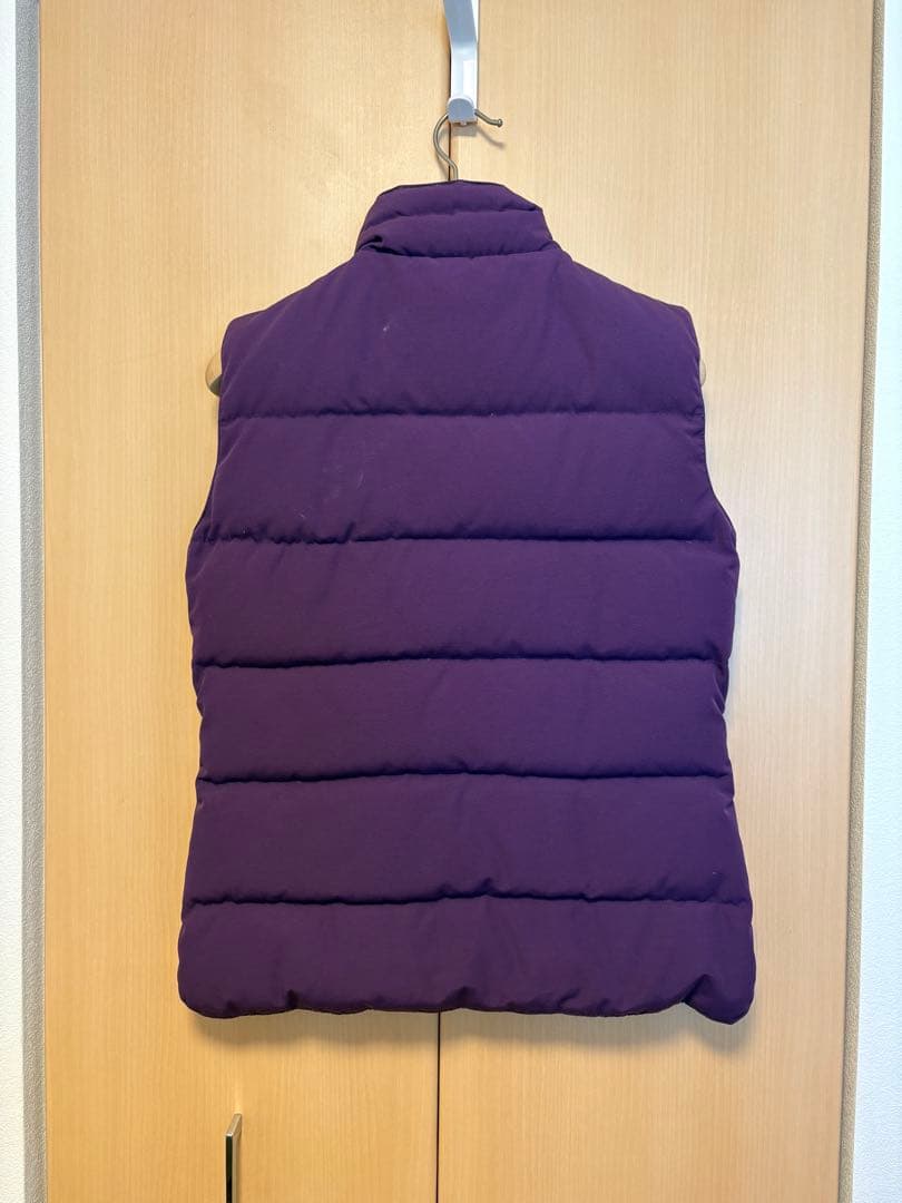   ダウンベスト パープル