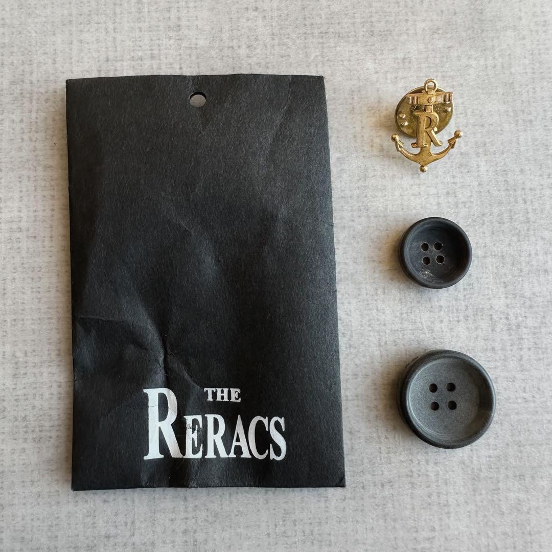 美品▲THE RERACS リラクス//ウールメルトンチェスターコート▲ブラック