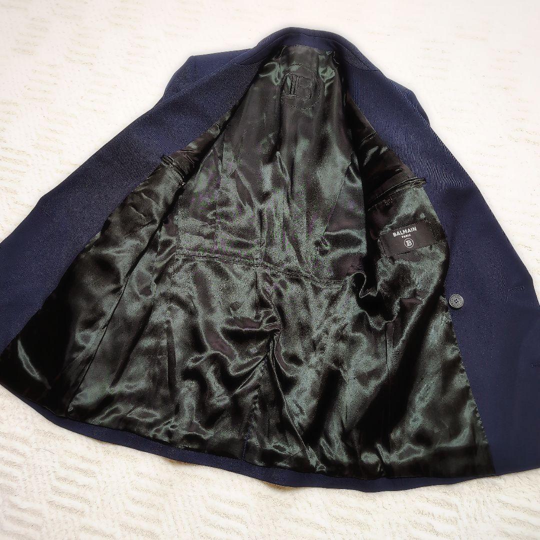 良品✨BALMAIN バルマン ダブルブレストジャケット 金ボタン 表記48
