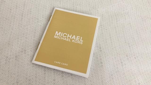 マイケルコース ホワイト　エミリア　シグネチャー　美品　A4サイズトートバッグ