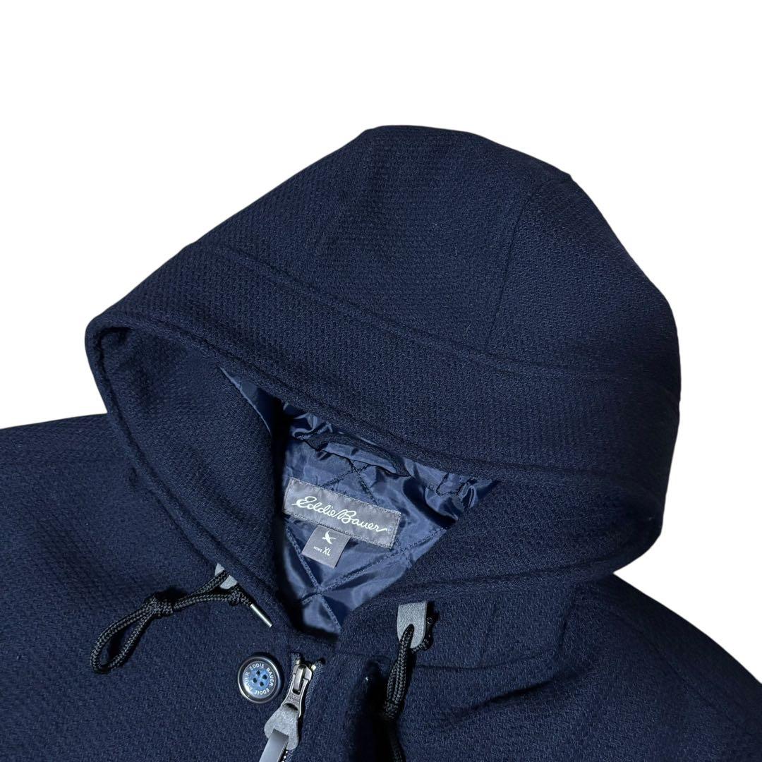 【Gabby】Eddie Bauer ロングコート　ネイビー　THEMOL