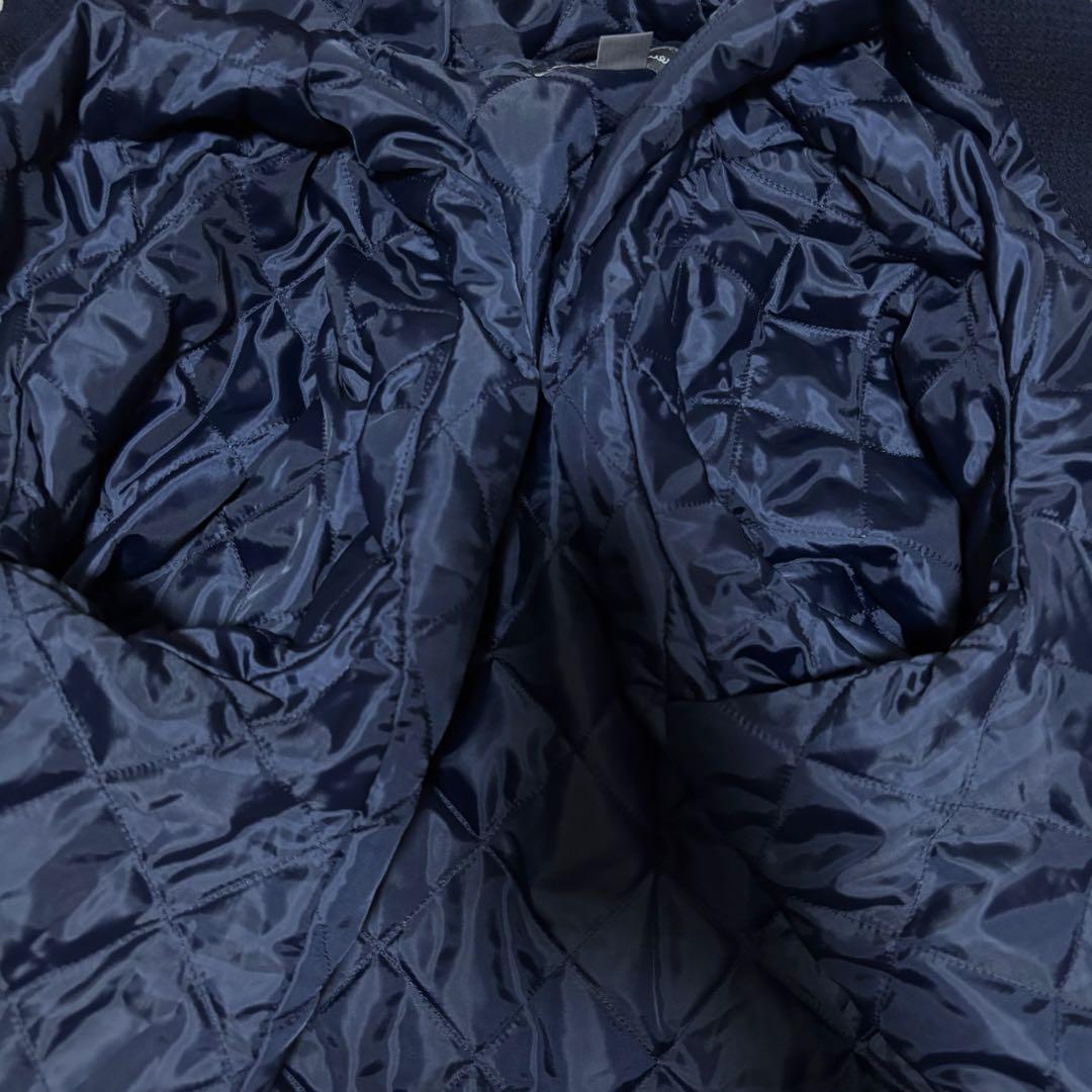 【Gabby】Eddie Bauer ロングコート　ネイビー　THEMOL