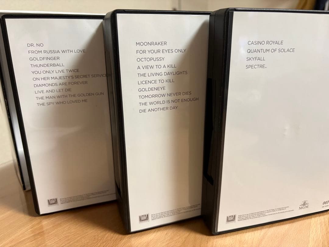 007 コレクターズDVD-BOX