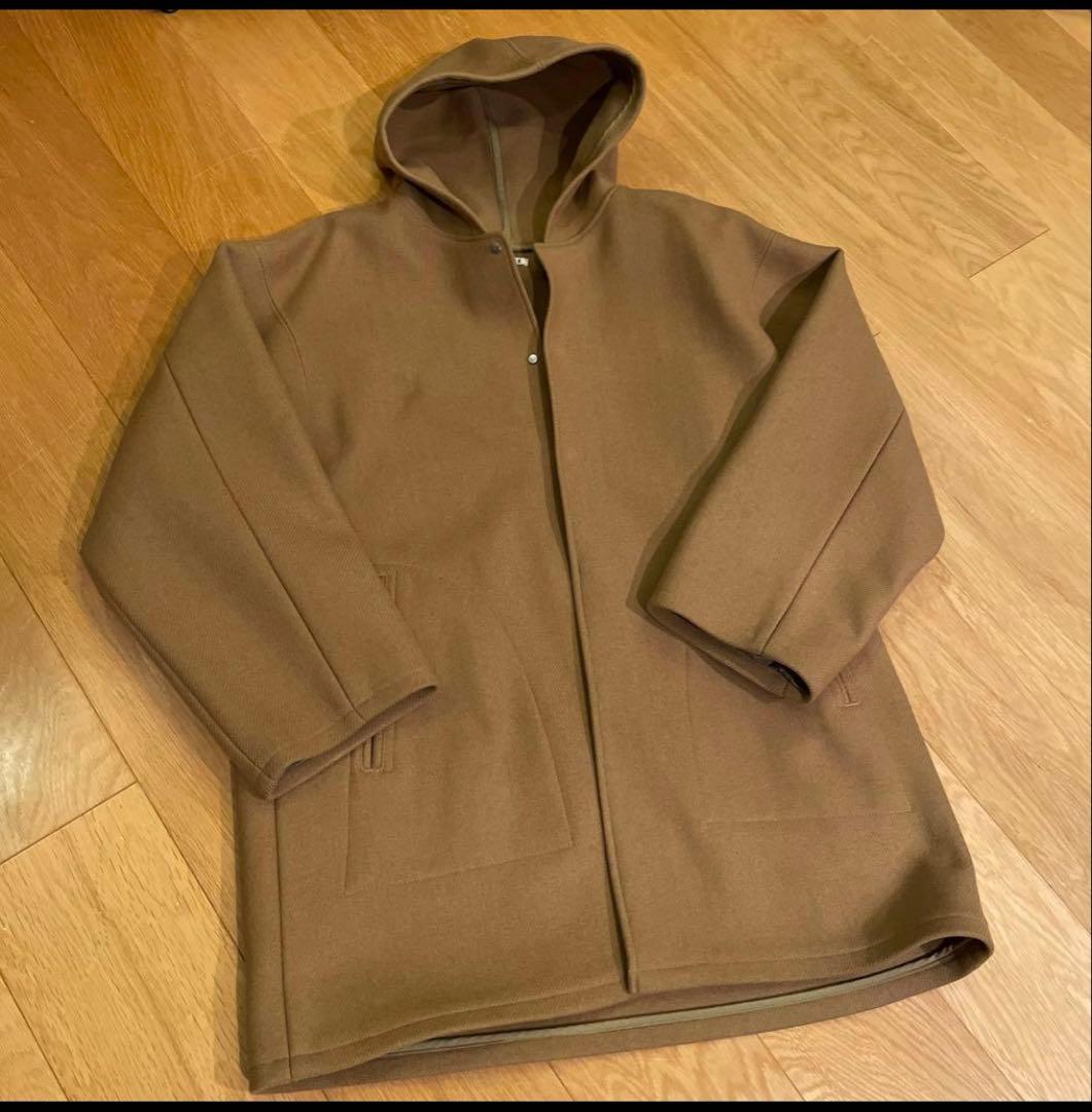 ジャケット・アウター AURALEE Heavy Melton Hooded Coat