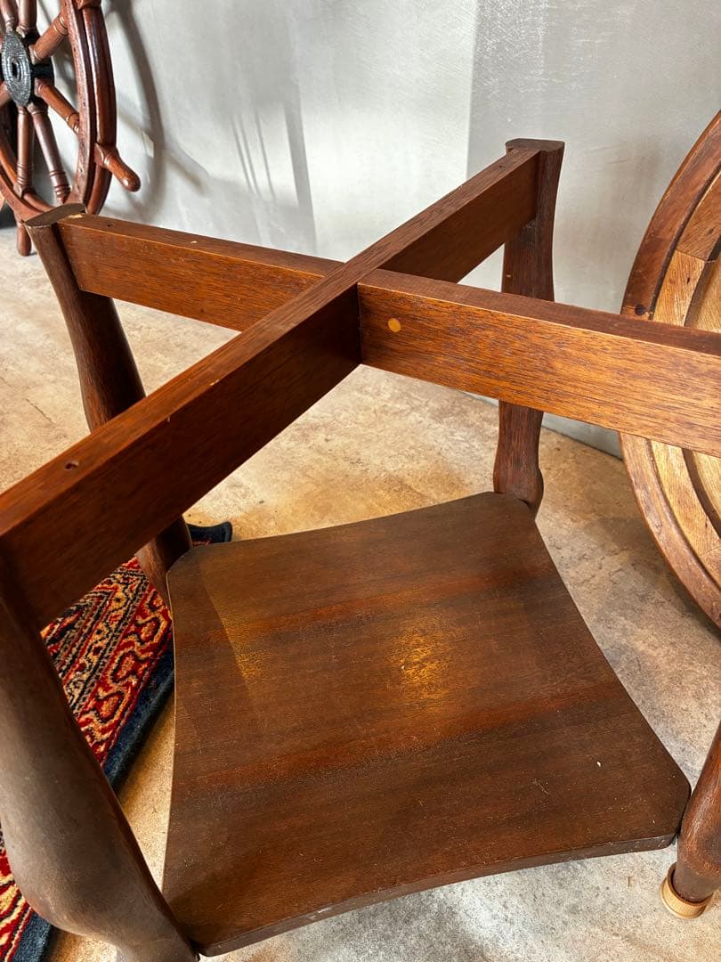 MARUNI ラウンドテーブル ベルサイユ 猫脚