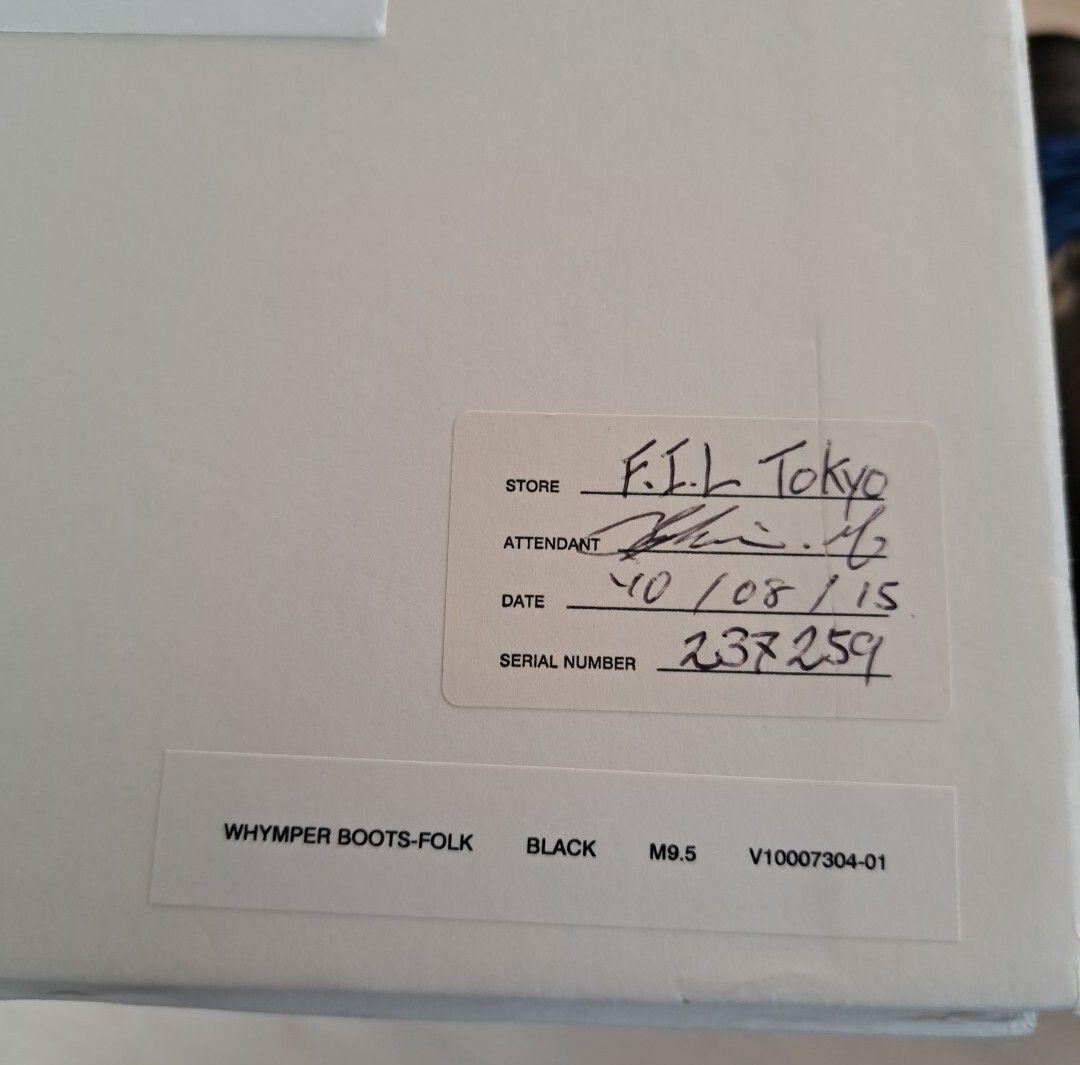 【定価92400円】visvim WHYMPER BOOTS-FOLK