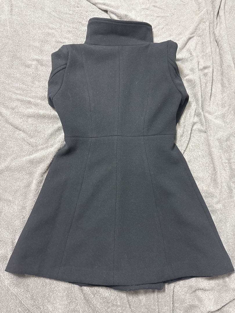 【rienda】オーバーネックシンデレララインミニコート