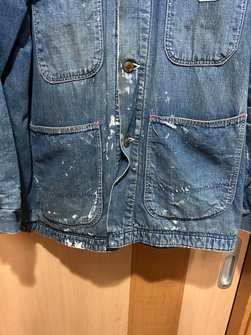 60sシアーズ searsデニムカバーオールライナー付 ヴィンテージ雰囲気系