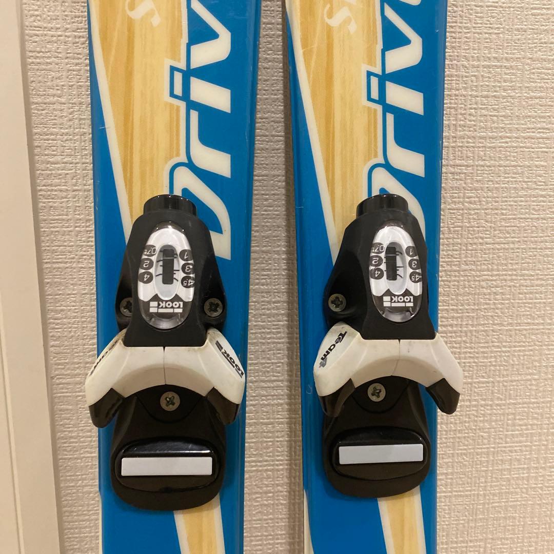 子供用 90cm スキー板 ビンディング付きDriveone Look Team
