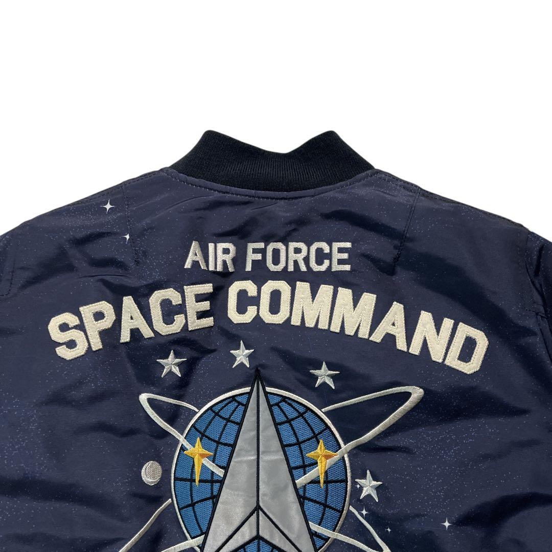 【たいき】AVIREX エアフォース スペースコマンド フライトジャケット