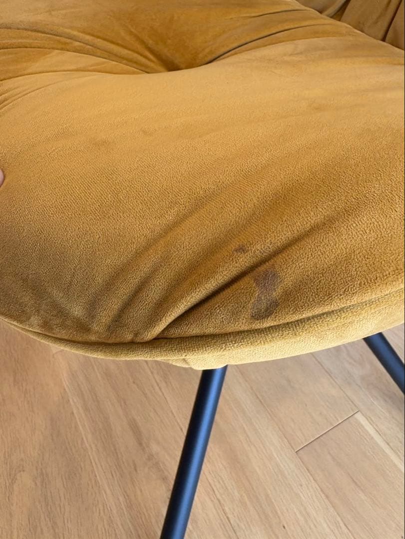 KARE カレ ダイニングチェア ミラ イエロー 廃番 レア 完売商品