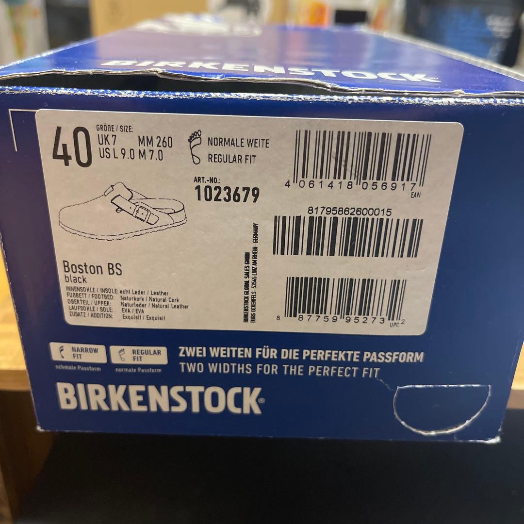 美品　ビルケンシュトック　ボストン　エクスクイジット　レギュラー40