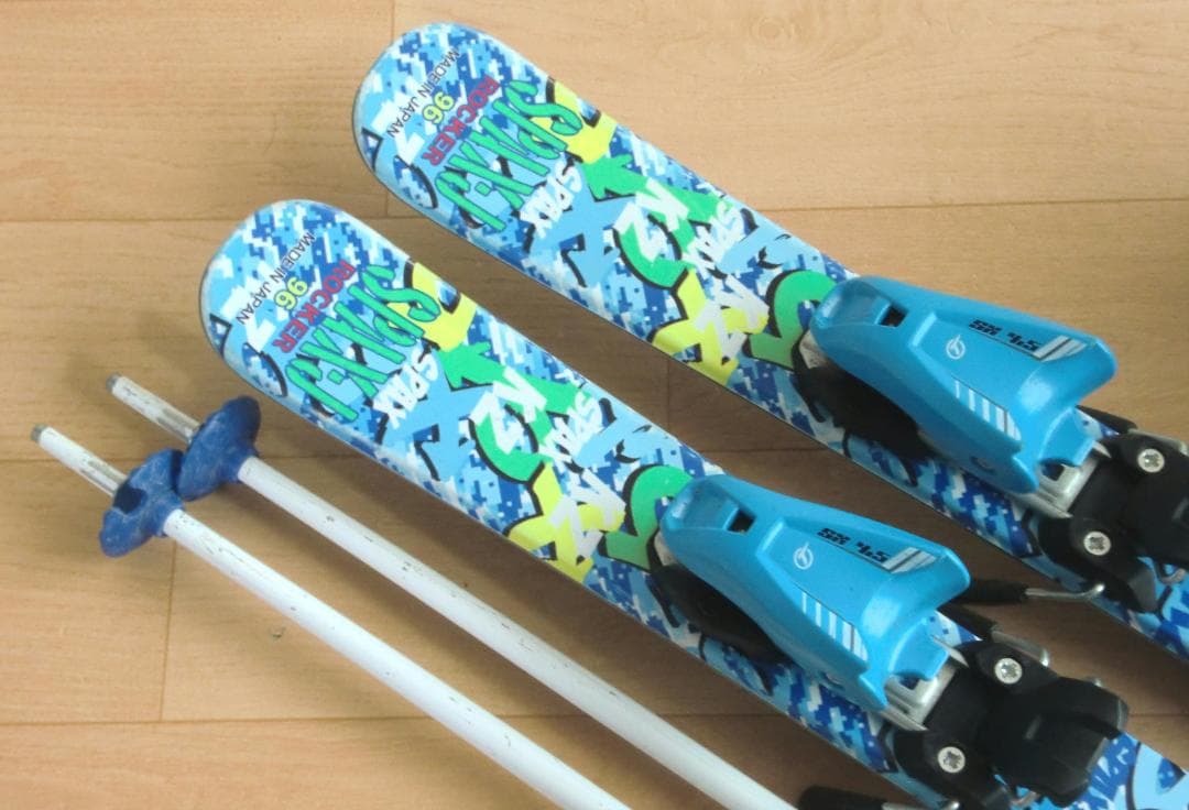 ■■11月限定■送料無料■KAZAMA■子供用スキーセット■96/20■WAX■