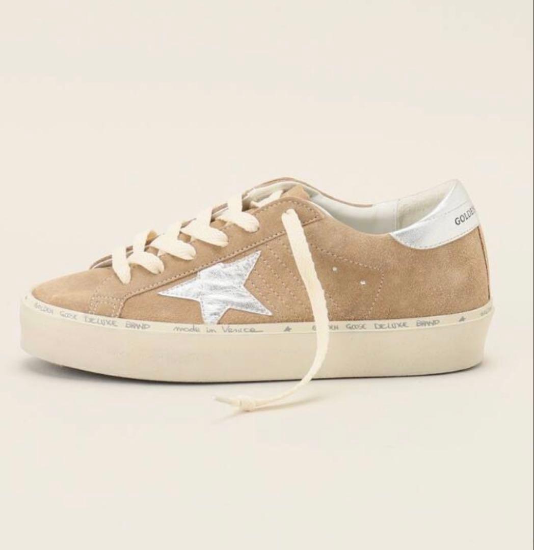 靴 GOLDEN  HI STAR SUEDE SNEAKER 38