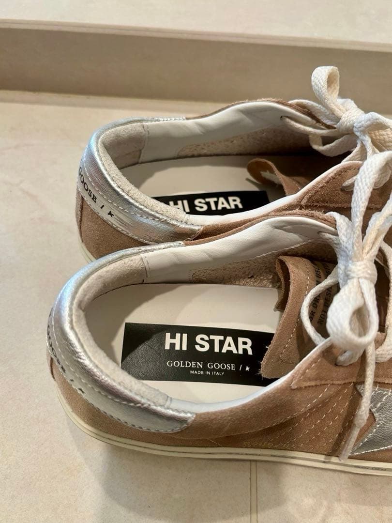 靴 GOLDEN  HI STAR SUEDE SNEAKER 38