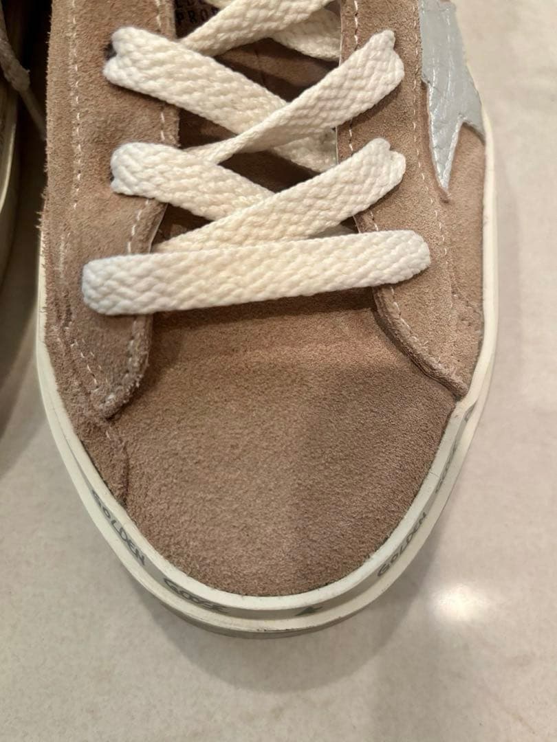 靴 GOLDEN  HI STAR SUEDE SNEAKER 38