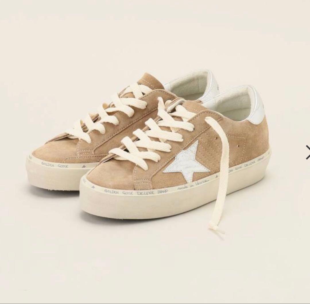 靴 GOLDEN  HI STAR SUEDE SNEAKER 38