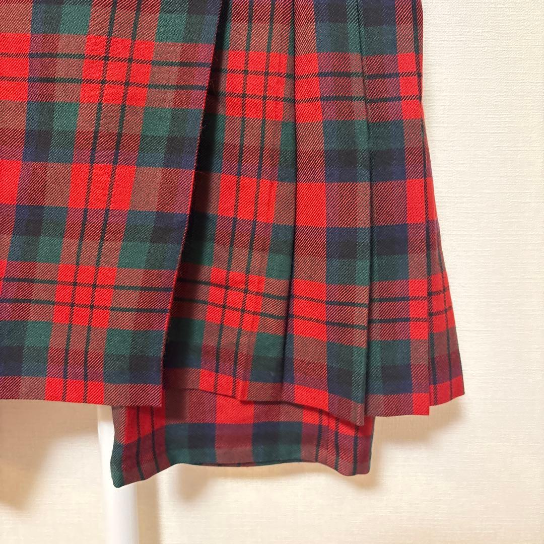 コムデギャルソンオムプリュス タータンチェック柄ショートパンツ スカート