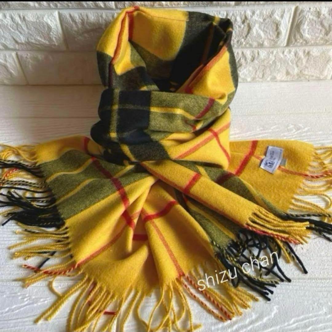 ジョンストンズ 【大判】カシミヤ マフラー ストール