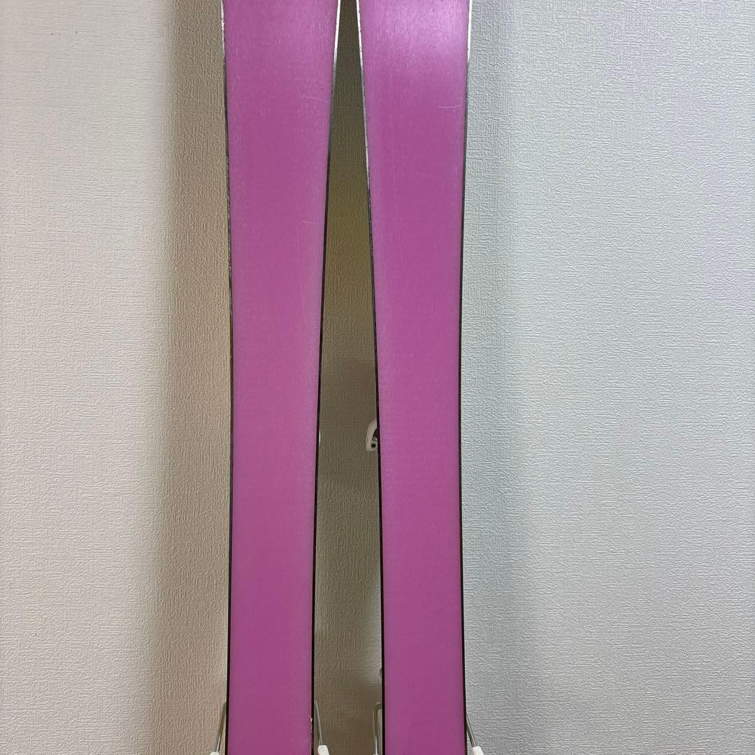 女の子　ジュニアスキーセット　ストック付120cm 21cmブーツ付