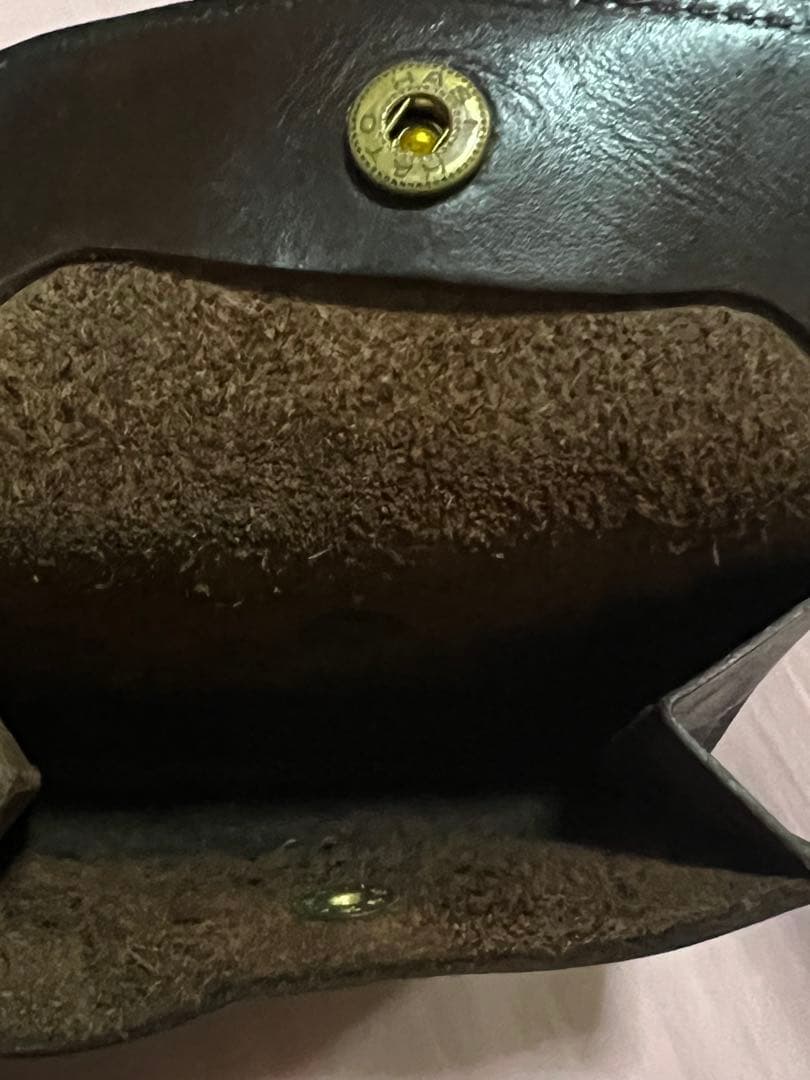 ワイルドスワンズ ブラウン グラウンダー 二つ折り財布 本革