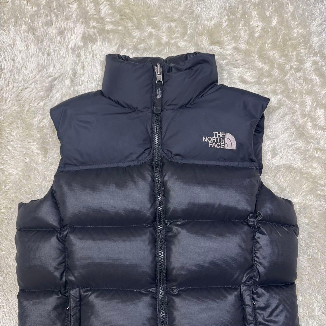 ノースフェイス ダウンベスト 700FP ブラック レディース Sサイズ