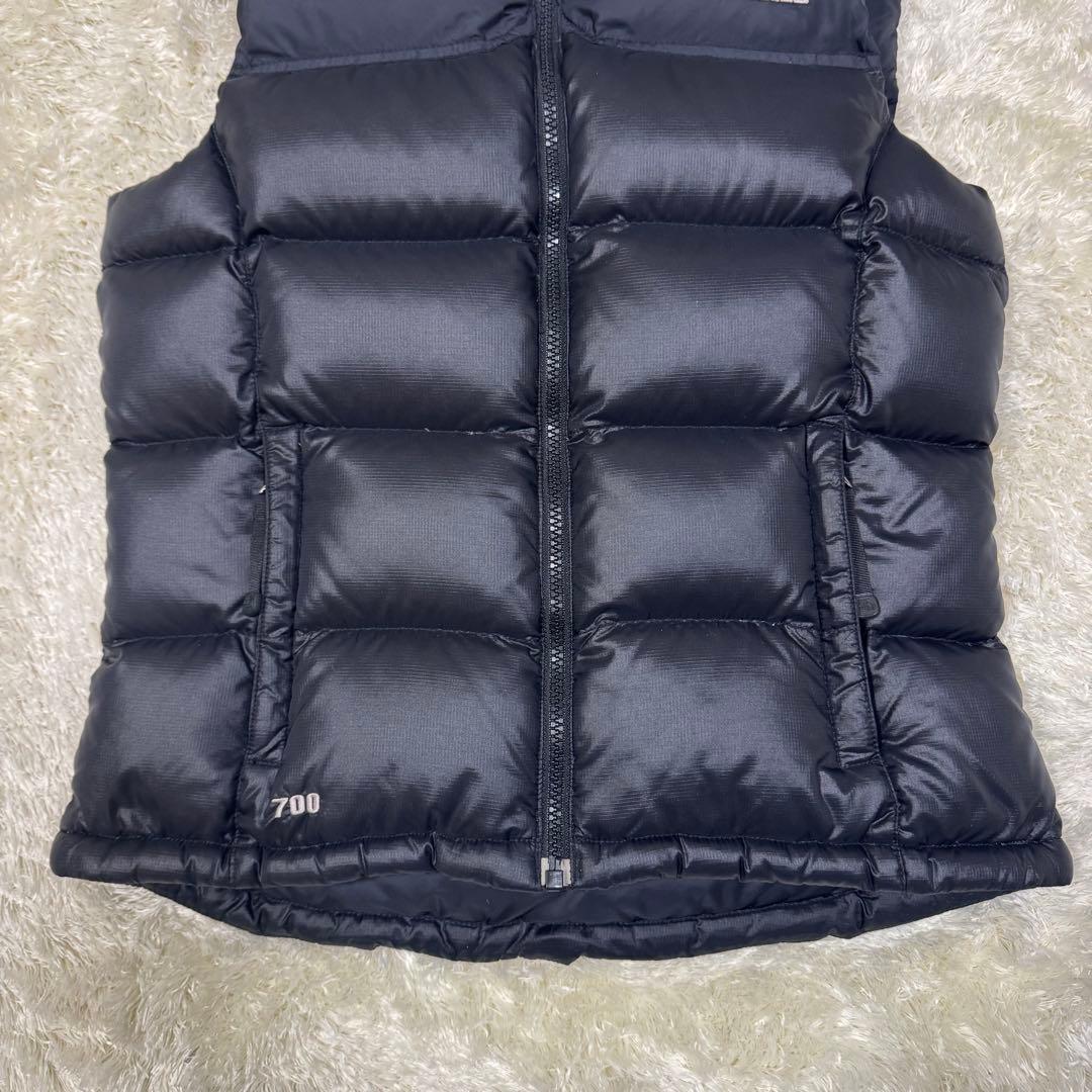 ノースフェイス ダウンベスト 700FP ブラック レディース Sサイズ