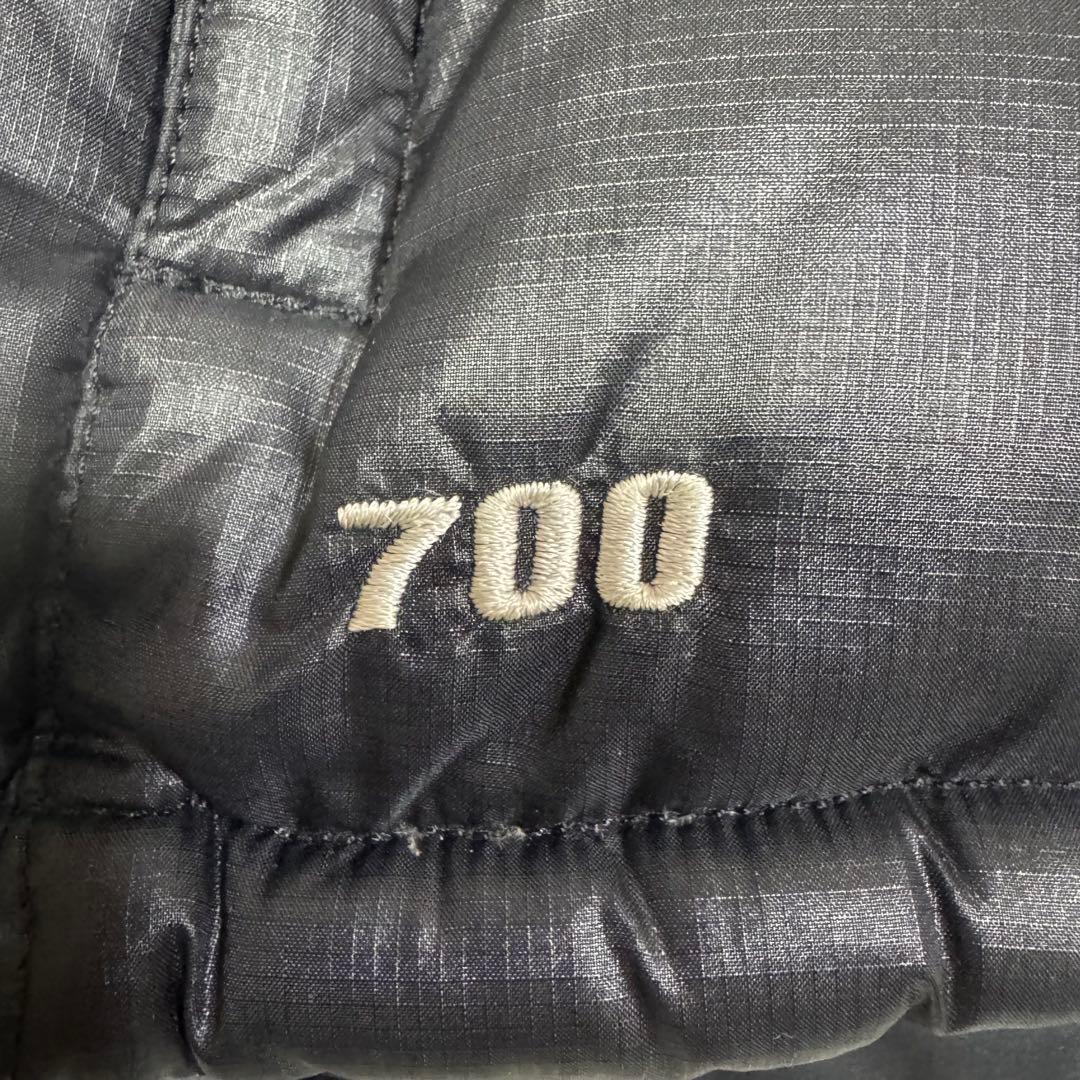 ノースフェイス ダウンベスト 700FP ブラック レディース Sサイズ