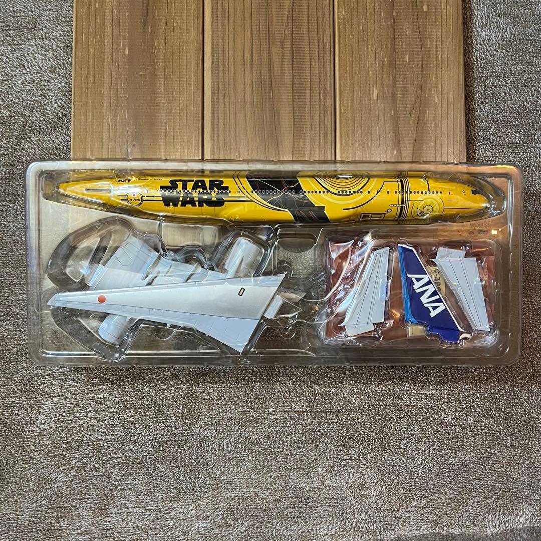 【未使用・超貴重】ANA スターウォーズ 非売品 モデルプレーン特別塗装機セット