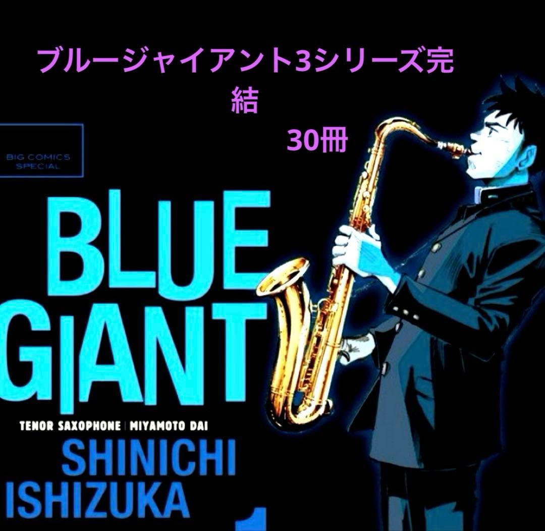 ブルージャイアント　石塚真一　コミックス　3シリーズ30冊セット