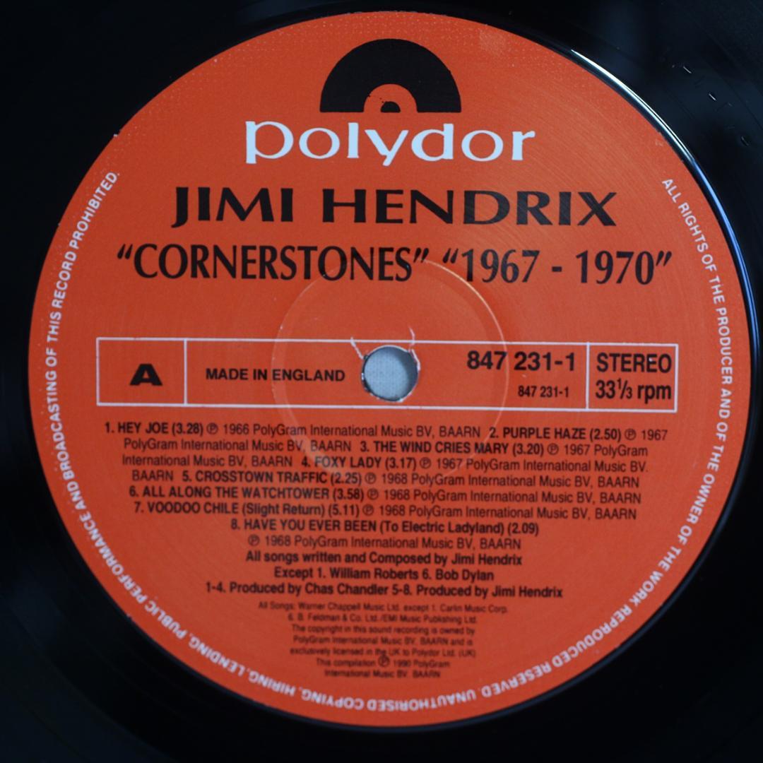 英LP Jimi Hendrix Experience Cornerstones