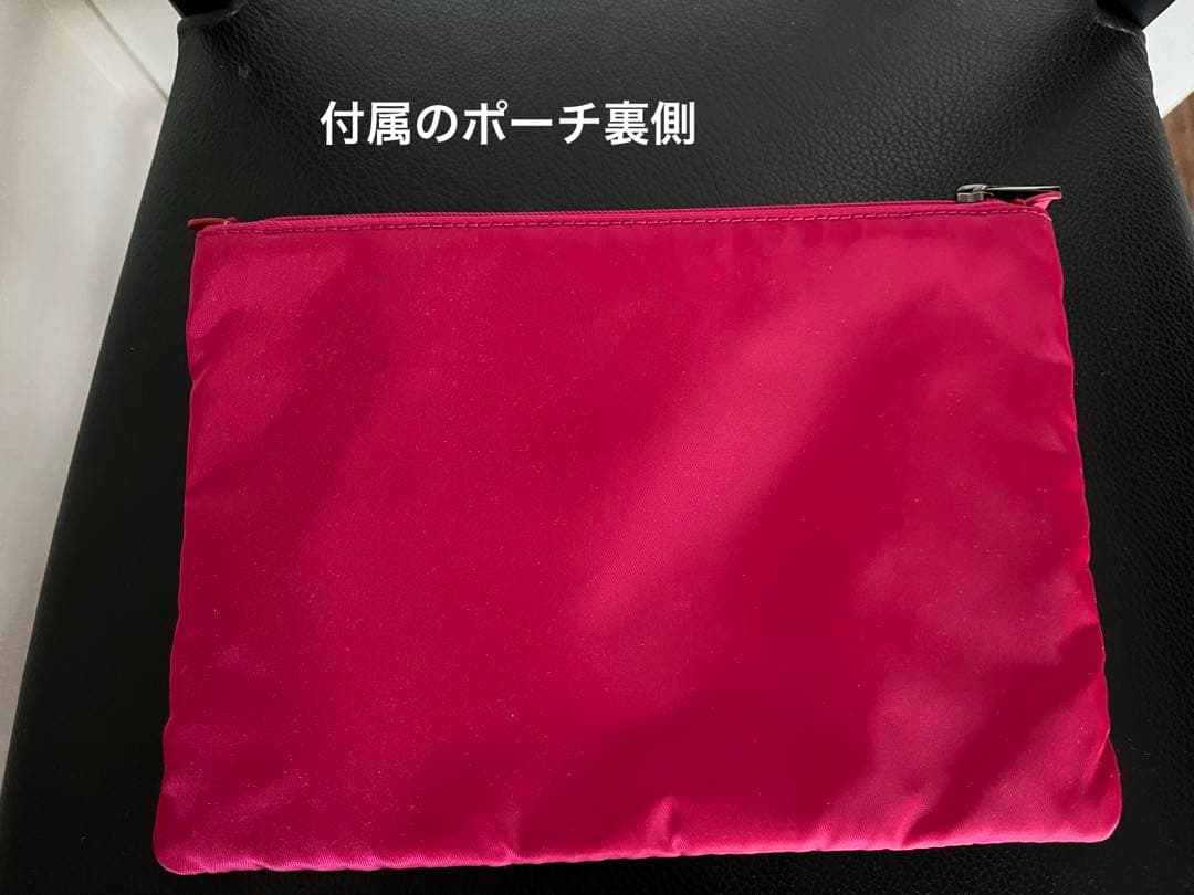 ⭐︎TUMI￼￼ ジャストインケーストートピンク　ピンク 収納ポーチ付き