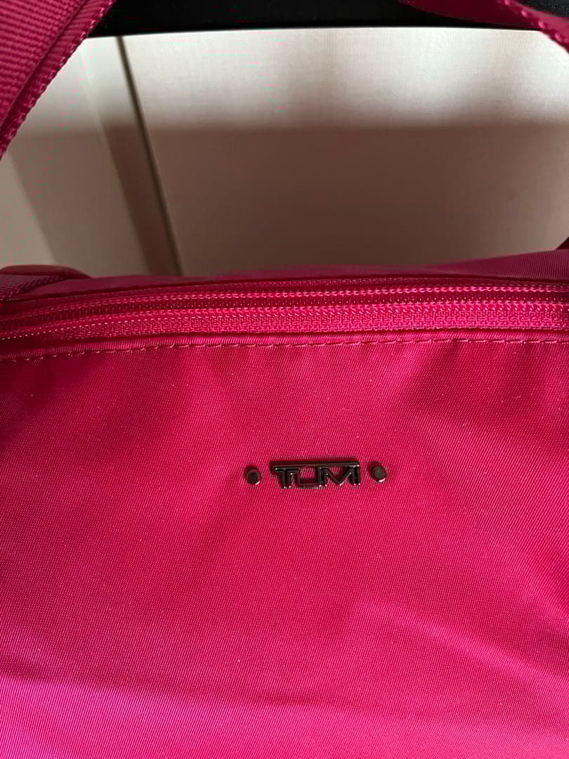 ⭐︎TUMI￼￼ ジャストインケーストートピンク　ピンク 収納ポーチ付き