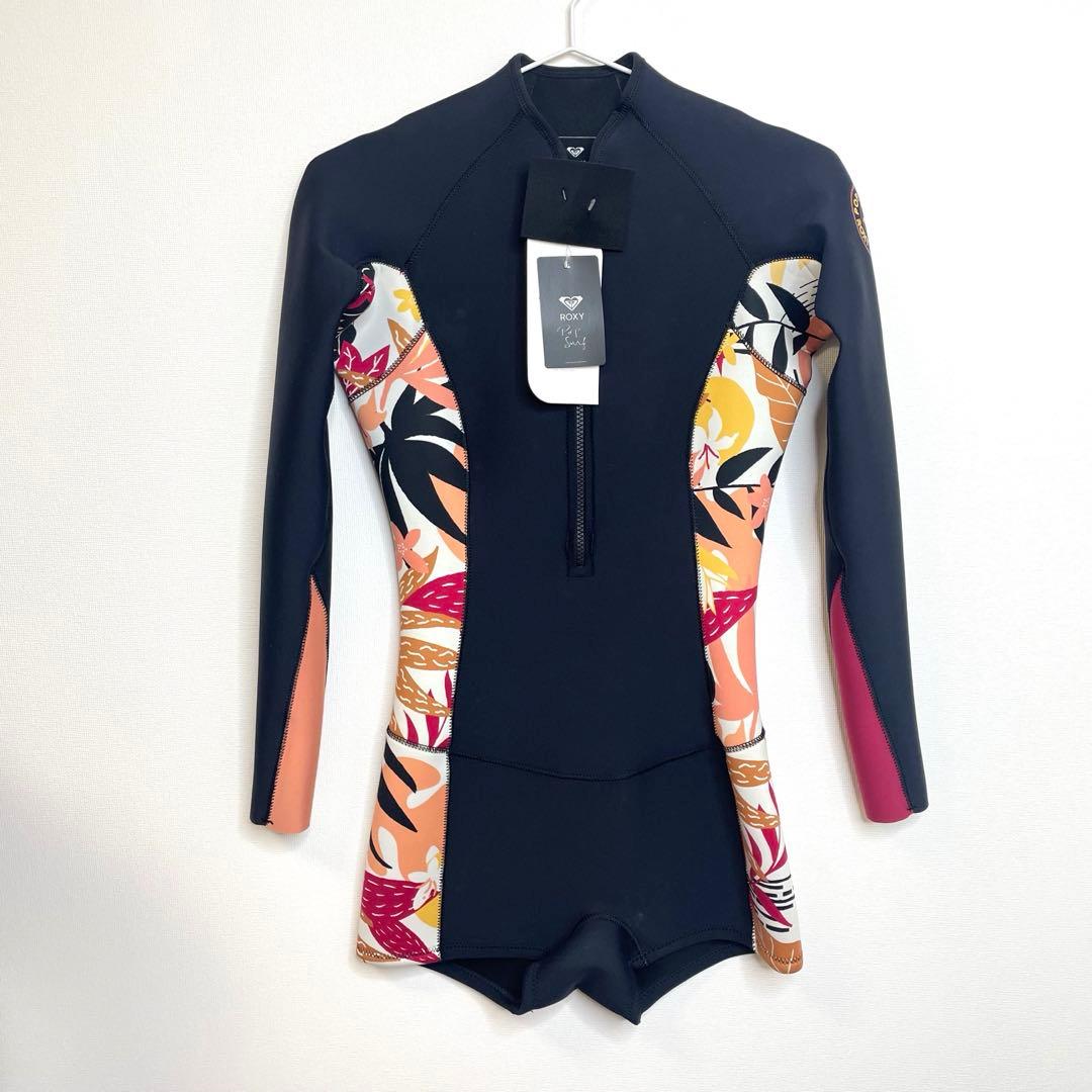 新品 未使用ROXYロキシー ウェットスーツ ロング スプリング L ブラック