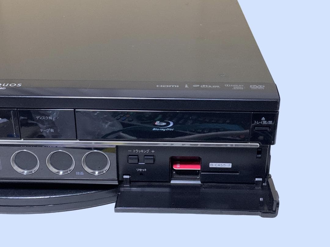M9510 SHARP VHS搭載ブルーレイレコーダー BD-HDV22