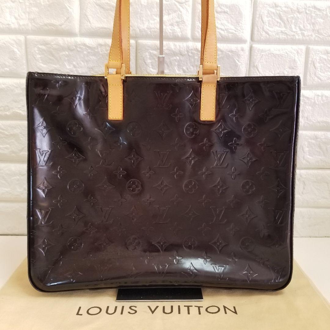 ルイヴィトン モノグラムヴェルニ コロンバス ショルダーバッグ トートバッグ