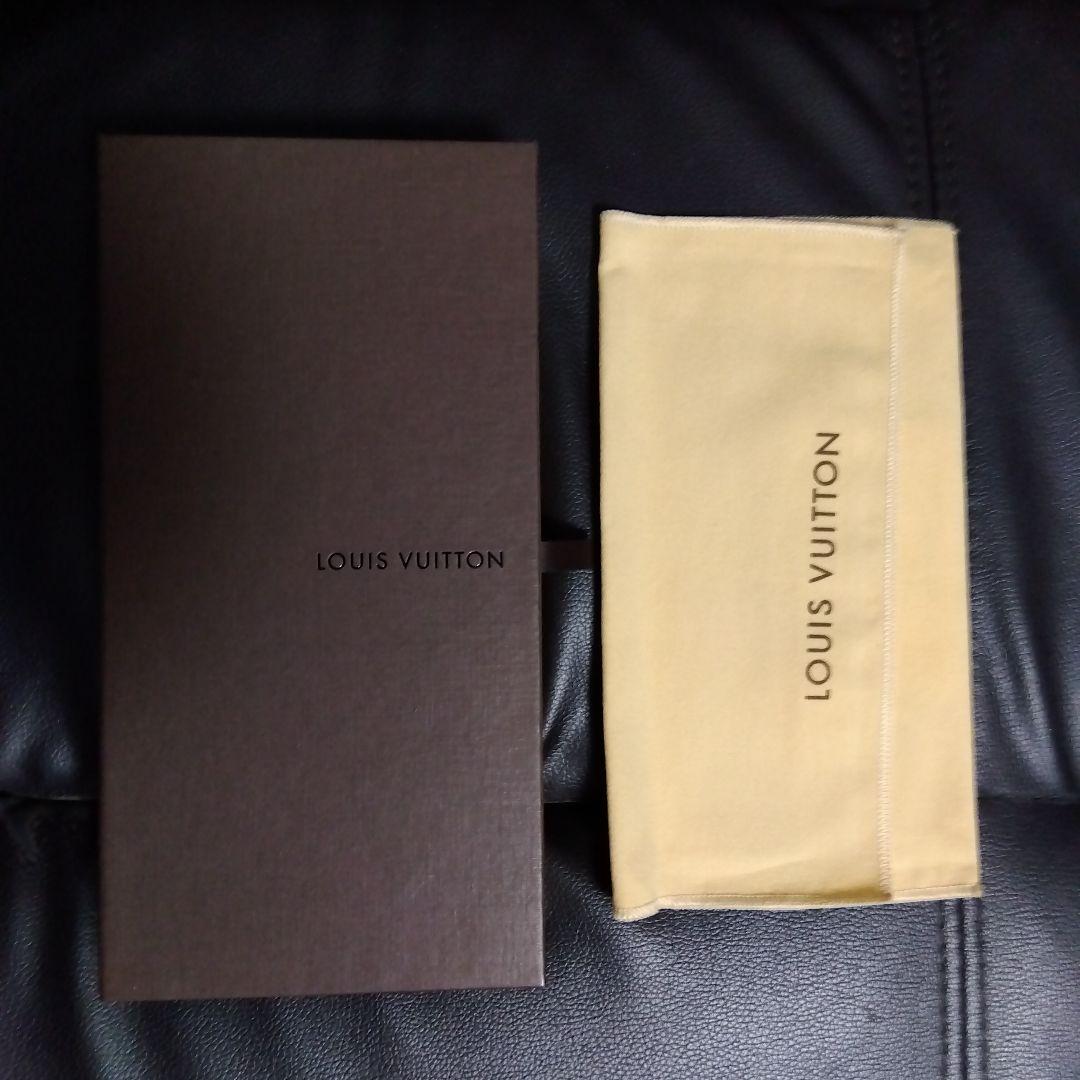 【美品】 ダミエアズール ホワイトポルトフォイユ アンソリット N63221