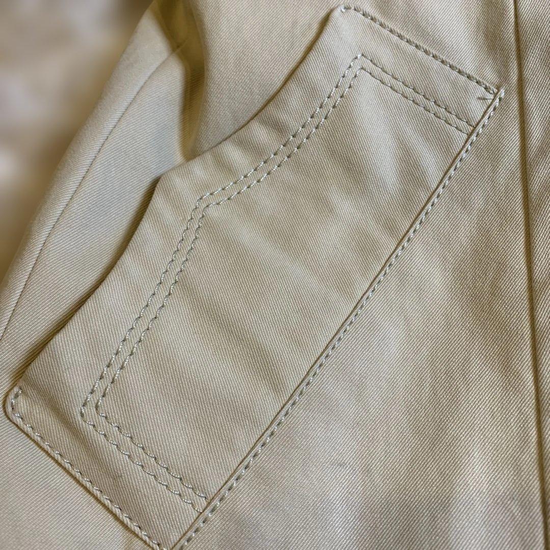 ☆バーバリーブルーレーベル トレンチコートノバチェック ミドル丈 ショート38