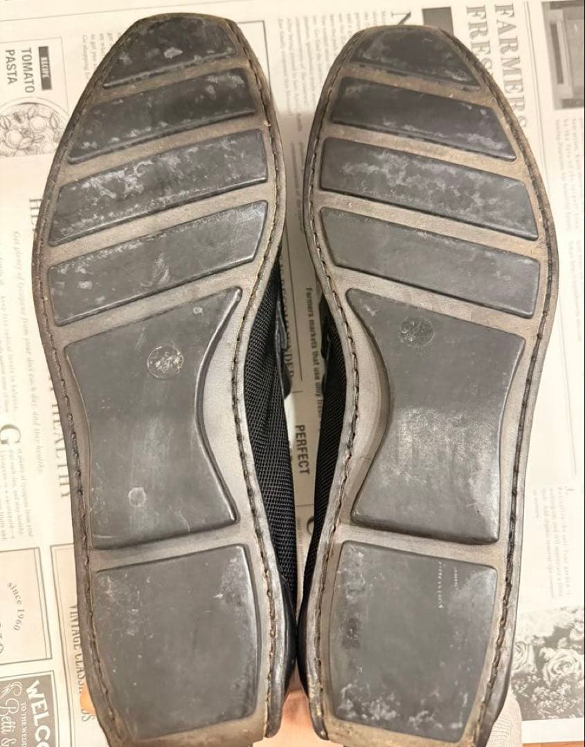 【GUCCI／グッチ】ドライビングシューズ ブラック／約24.5cm