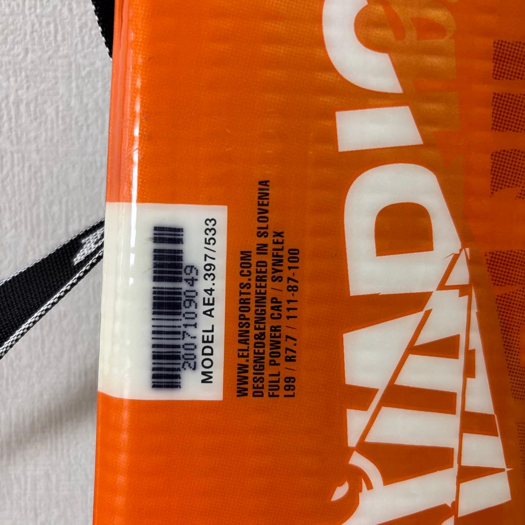 未使用　ほぼ新品　elan 99cm ショートスキー　ファンスキー