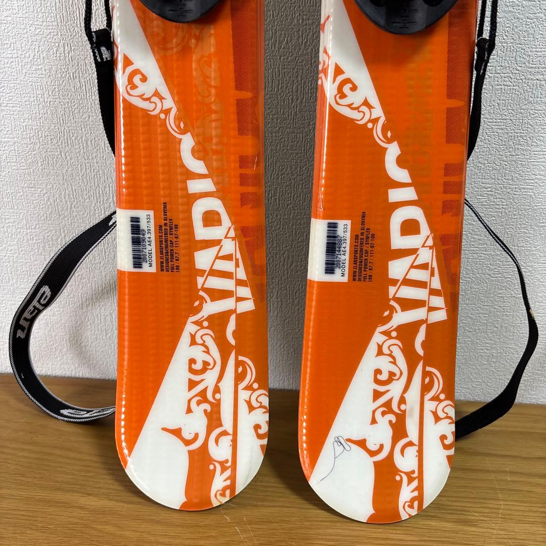 未使用　ほぼ新品　elan 99cm ショートスキー　ファンスキー