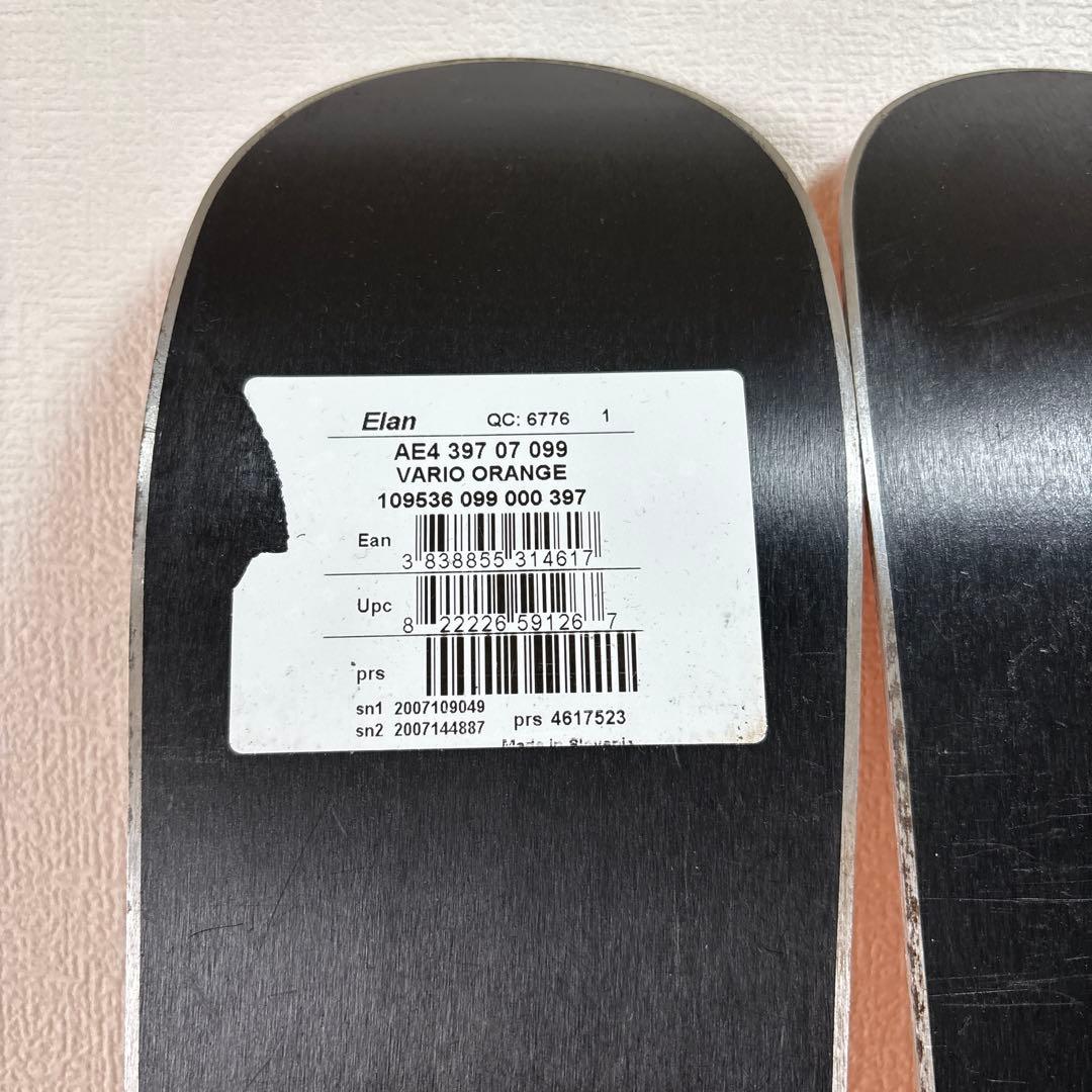 未使用　ほぼ新品　elan 99cm ショートスキー　ファンスキー