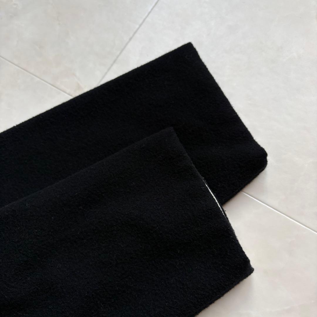 美品✨ Veritecoeur ウールカシミヤ混ショートジャケット 黒F 日本製