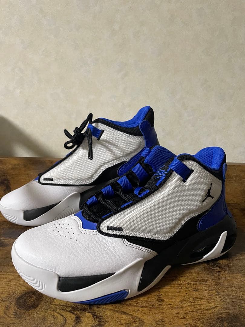 【新品・未使用】NIKE JORDAN MAX AURA 4 バッシュ　青　黒